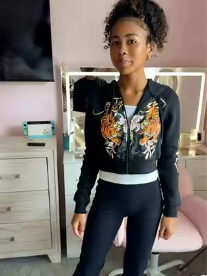 She’s gives me the hardest time 😩#tiktokcreatorpicks #edhardy #teenfashion #tiktokbacktoschool #hoodieseason 