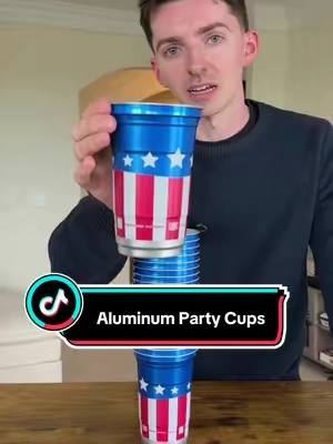 Plastic vs aluminum party cups - which is better? #partycup #party #footballwatchparty #topcup #aluminumcup 