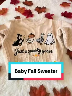 Free shipping but they sell out FAST. I’ve never bought baby for my daughter so quickly. 🎃🪿#spookygoose #babyhalloween #fallbaby #fallbabyclothes 