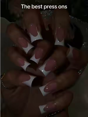 Wearing short baby pink!@MUTIOVO @novoovonails_us #ducknails #pressons #diynails #frenchtipnails #ducknailsarecute 