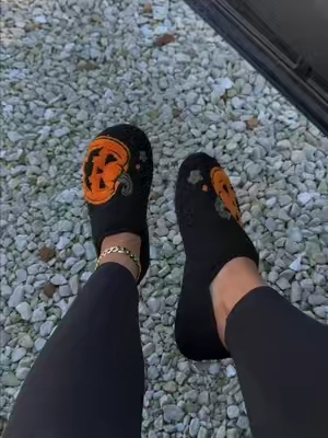 #slippers #halloween #shoes #houseshoes #fallshoes 