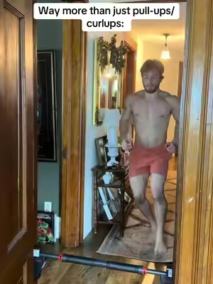 There is not a single pull-up bar even close to this. 

#sunnyspotlightday #homeworkout #pullupbar #pullups #fullbodyworkout 