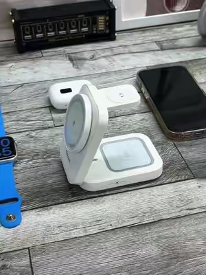 The Charging Station Every Apple User Needs  🤯🔋
  #TikTokShop #TikTokMadeMeBuyIt #TechTok #iPhoneAccessories #MagSafe