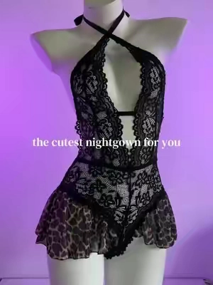 A little sexy lingerie for you👀#sleepwear #nightwear #nightgown #lace #lingerie 