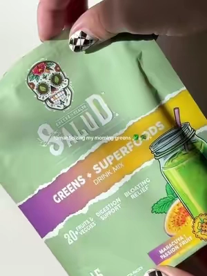 The Best Kind of Mornings ☀️ A cute glass, a little sunshine & your daily Salud Greens + Superfoods. 💚 With 20+ fruits & veggies, prebiotic fiber + probiotics to support digestion and help with bloating. Shop on tastesalud.com or right here on TikTok Shop! ⭐️ #CheersToHealth