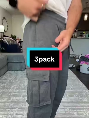 5’8 155 Size M #3pack #cargo #baggy #sweatpants #fleece