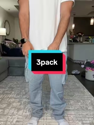 5’8 155 Size M #3pack #cargo #baggy #sweatpants #fleece