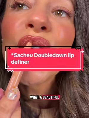 Lip liner and lipstick in one swipe is exactly the kind of shortcut I need. Defined edges, full color, and no digging through my makeup bag for two different products. #LipCombo #LipLiner #LongWearMakeup #MakeupMustHave #BeautyFinds @SACHEU Beauty US 