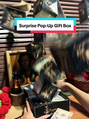 Birthday Surprise Explosion Box. #Birthday #Birthdaygift #Surprise #TikTokMadeMeBuyIt #SurpriseBox 