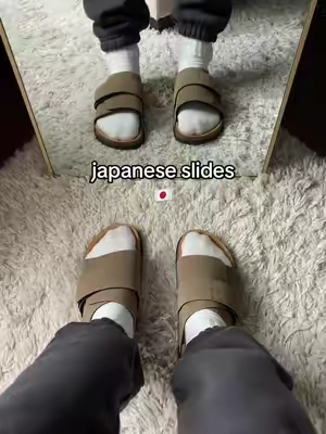 These feel and look like the name brand but for a fraction of the price. Stay true to size #slides 