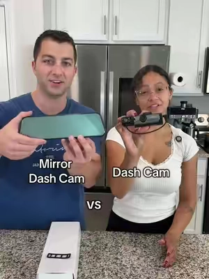 It also has motion detection, that will auto record if you’re in a parking lot! Grab yours before these sell out #mirrordashcam #dashcamera #mirrordashcamera 
