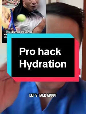 The secret that pro tennis players use to help cramps and stay hydrated. Just a quick disclaimer: While I’m a licensed pharmacist, the advice I share here is for general educational purposes only. Always check in with your own doctor or healthcare provider for personal medical advice.  #tiktokshoprestock #dehydration #cramps #musclecramps #hydration 