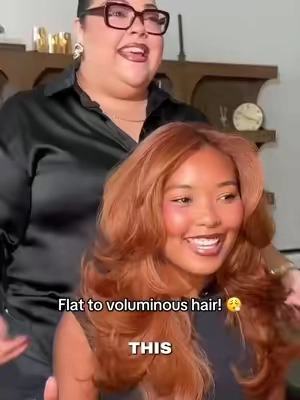 Flat to full-on bombshell 💥✨  Give your hair the volume it deserves with Xtra Large…because bigger hair = better hair 💁‍♀️🔥 #colorwowxl #bighair #voluminoushair #bombshellhair 