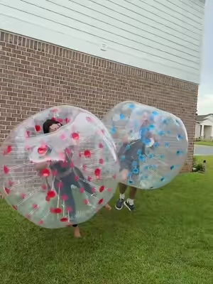 This was too much fun! Grab yours in the link below! #vevor #bumperballs #inflatablebumperballs #adultgames 