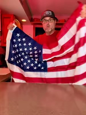 Embroidered Heavy Duty USA American Outdoor Flag #USAFlag #AmericanFlag #Patriotic #RoysRealReviews 