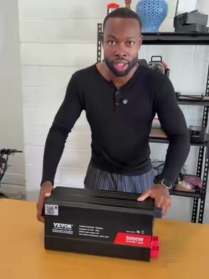 This power inverter for high low home appliances is a must have. ##Vevor##PowerInverter##RVlife##VanLife##OffGrid