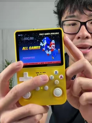 The retro handheld with over 15000 games and 40+ retro consoles is on sale 👀 #retrogaming #retrogames #retroconsole #handheldconsole #gamers 