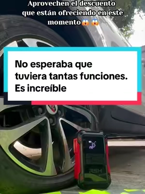 No esperaba que tuviera tantas funciones. Es increíble#fy #tiktokmademebuyit #carjumpstarter #fyp #tiktokshop