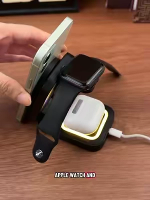 Your nightstand looks so much more organized with this.#TikTokShop #TikTokMadeMeBuyIt #TechTok #iPhoneAccessories #MagSafe 