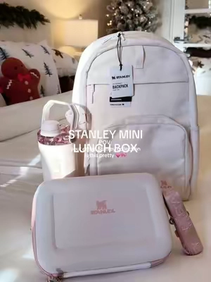 Rose Quartz will always be one of my favorite Stanley colors 💗 #stanley #stanleylunchbox #lunchbox #pinkbag #pinkgirl @Stanley 1913 