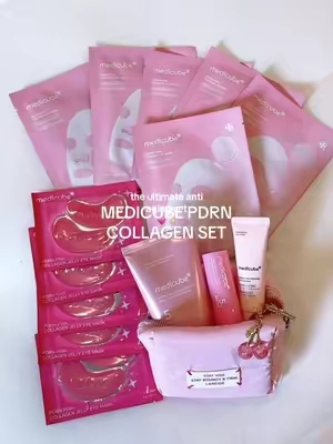 the gua sha is a must and these eye patches are adorable 🥹💗 #medicube #medicubebundle #koreanskincare #skincarebundle #medicubeskincare @medicube US Store 