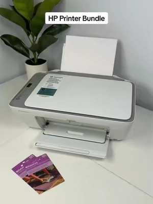 This HP printer bundle practically pays for itself in ink credit 🙌 #homeoffice #printer #officesupplies #hpprinter #TikTokShopCreatorPicks 