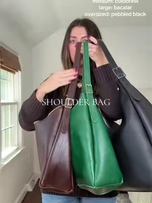 IYKYK you gotta run for coldbrew #shoulderbag #leatherbag #leatherpurse #plgpartner #portlandleather 