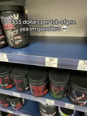 It’s legit just cheaper here might as well save money #pre #preworkout #buckedup #gym #sale 