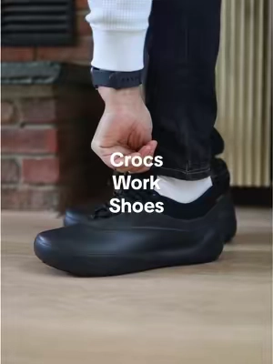 Crocs Work Shoes #crocs #crocsseptemberspotlight #workshoes #nonslip #worklife 