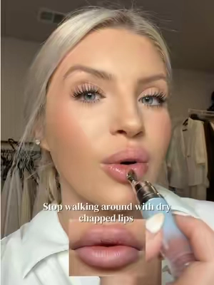 There is nothing I hate more than dry chapped lips 🤢 @SKINTIFIC Official #lips #lipcare #skincare #momhacks #liptint 