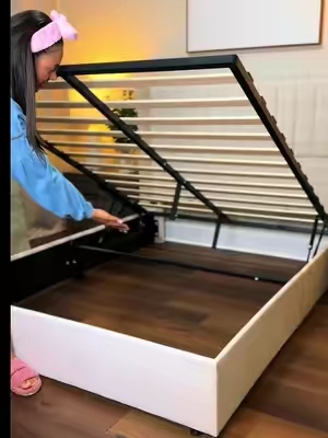 Cama de lujo con storage para que guardes lo que quieras #bedsing #cama #casa #homefurniture 