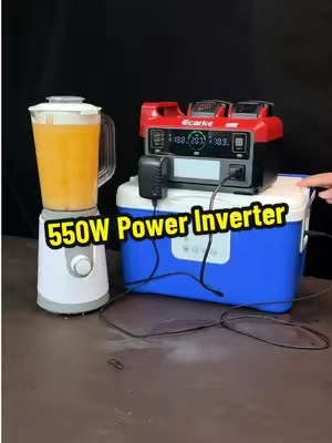 A Practical Gift Idea: Portable Inverter with 550 Watts 🔋💪✨#ecarke #inverter #powerstation #milwaukee #toolupgrade 