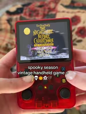 plus it has over 15,000 games!! Brings be back to the gameboy & gameboy advance days! 🎮 Be mindful there are a lot of fake listings this is the correct one! #gameboy #handheldgameconsole #gaming #halloween #spookyseason 
