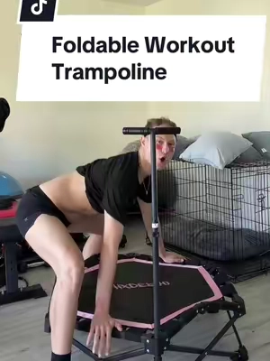 luckily you can do them at home with this 👆 workout trampoline! They might be on to something with this.   #rebounding #workoutroutine #trampolineworkout #womensworkouts #jumpfit 
