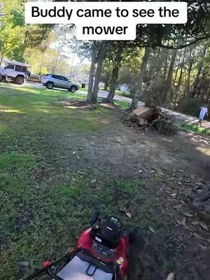 Definitely think this mower is worth it for yall #mower #lawnmowers #lawncarelife #grasstok #cuttinggrass 