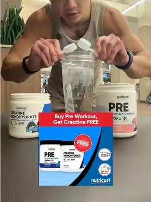 Nutricost Preworkout & Creatine combo  #nutricost #creatine #preworkout @Nutricost 