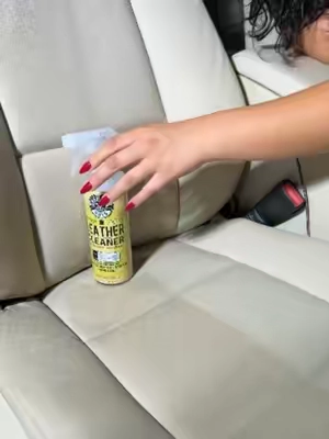Your leather called… it wants its glow back 👀✨ Keep your seats looking clean, fresh, and protected with Chemical Guys Leather Cleaner 🧼🖤 #ChemicalGuys #LeatherCleaner #CarTok #CarDetailing #DetailingTok #CleanCar #CarCare