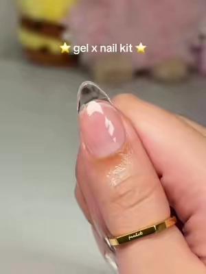 full diy gel x nail kit for less than one set at the salon!! 💅 @AILLSA  #diynails #gelxnails #diygelxnails #gelxnailkit #diynailkit 