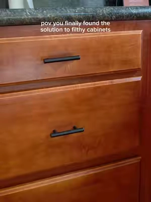 pov your cabinets dont drive you insane anymore 😍 Not sure what kind of voodoo is in these cleaning cloths but ill take 500 of them.  #CleanTok  #clean  #cleaning  #kitchencleaning  #kitchencabinets 