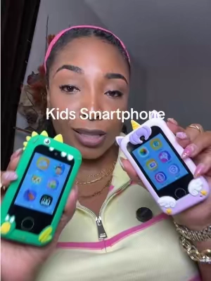 Now he can stop taking mine 😂🙄 #toddlersmartphone #toddlerphone #kidssmartphone #kokodi #kidstoys @KOKODI 