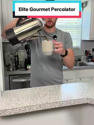 Coffee the old school way #percolator #coffeepercolator #coffeetiktok #kitchengadgets 
