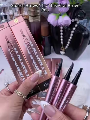 Waterproof, smudge-proof natural hair eyebrow pencil🩷#eyebrows #naturalbrows #makeup #eyebrowpencil #tiktokshopcreatorpicks