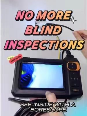 What’s hiding inside? 👁️ This endoscope shows you everything!#SEESENewArrivals #musthavetools #endoscope #freeshipping #toolsoftiktok 