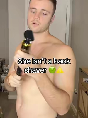 Back shaver for men #hairy #backhair #hairyback #shaver 