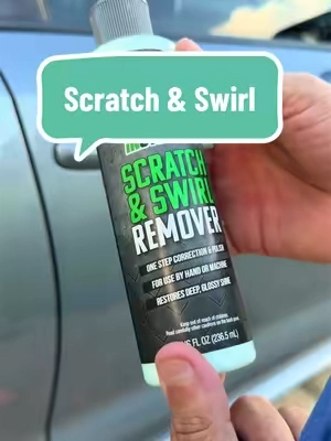 Chemical Guys Scratch & Swirl Remover kit with hand pad and microfiber towel for working on light paint imperfections during detailing. #ChemicalGuysNewArrivals #ChemicalGuys #summerfinds #TikTokshopbacktoschool #ScratchRemover 