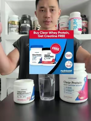 Nutricost Clear Whey Protein + Creatine Bundle #nutricost #creatine #clearwheyisolate @Nutricost 