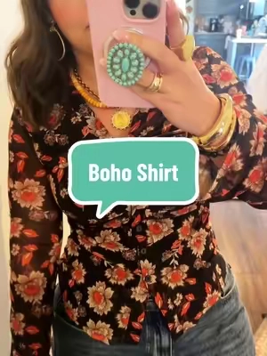 True to size! I got a large. I have thicker arms and the mesh stretched nicely #midsize #curvyfashion #fallonflashback #fallaesthetic #bohostyle 