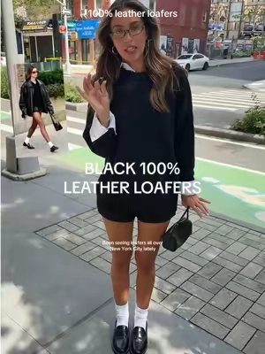 Loafers are THE shoe for the fall
