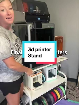 Total game changer! #3dprinterstand #3dprinting #tiktokshopcreatorpicks #3dprint #3dprinted 