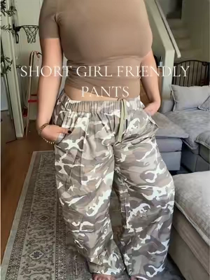 5’2 wearing size xl in camo pants & L in leopard pants— both of these are so cute & comfy!!  #katchmefashion #shortgirlpants #shortgirlies #leopardprintjeans #camopants  @Katch Me Chic 